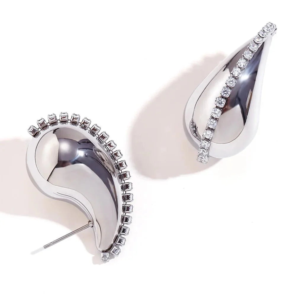 Droplet Stud Hypoallergenic Earrings - Kelly Obi New York