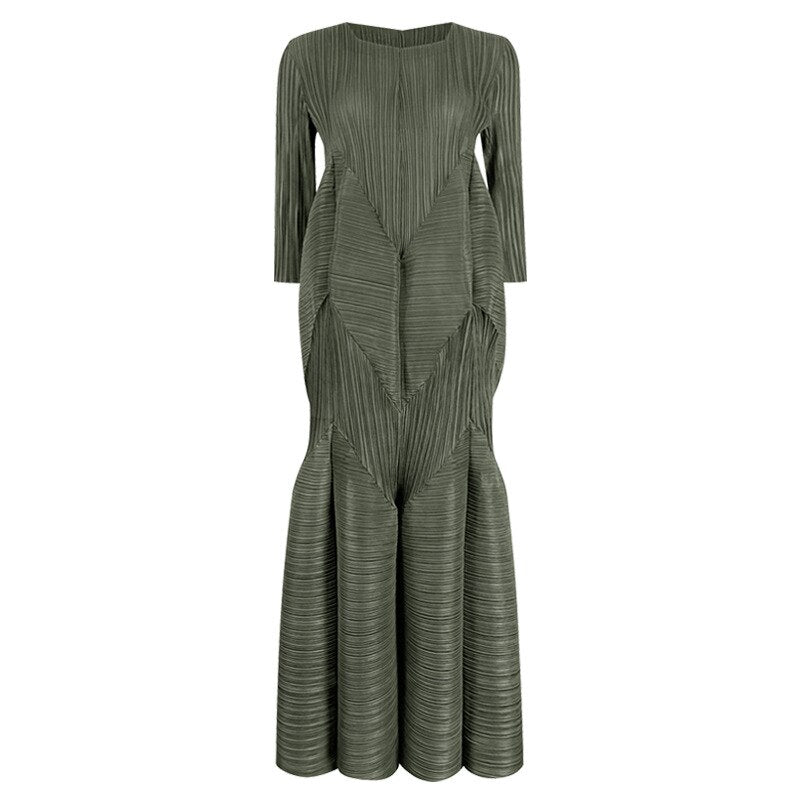 Eleganza Pleated Dress - Final Sale - Kelly Obi New York