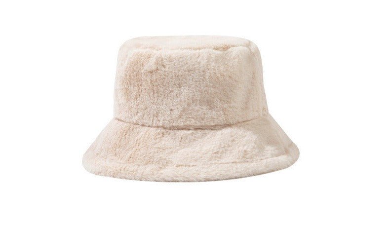 Faux Fur Cotton-Lined Bucket Hat - Kelly Obi New York