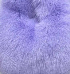 Fluffy Faux Fur Handbag - Kelly Obi New York