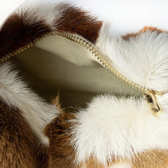 Furry Cow Box Bag - Kelly Obi New York