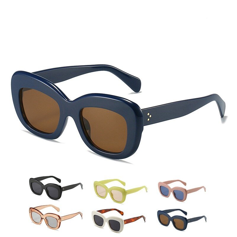 Glow Square Vintage Sunglasses - Kelly Obi New York