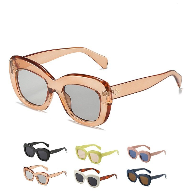 Glow Square Vintage Sunglasses - Kelly Obi New York