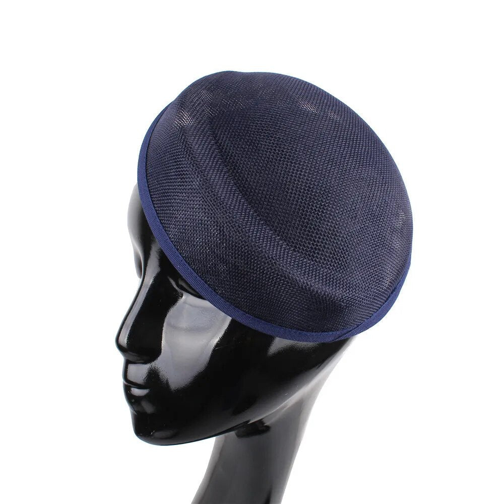 Imitation Sinamay Brimless Hat - Kelly Obi New York