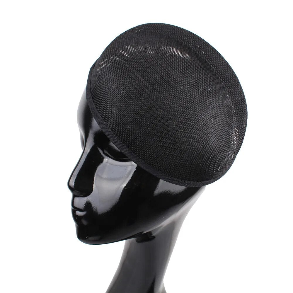 Imitation Sinamay Brimless Hat - Kelly Obi New York