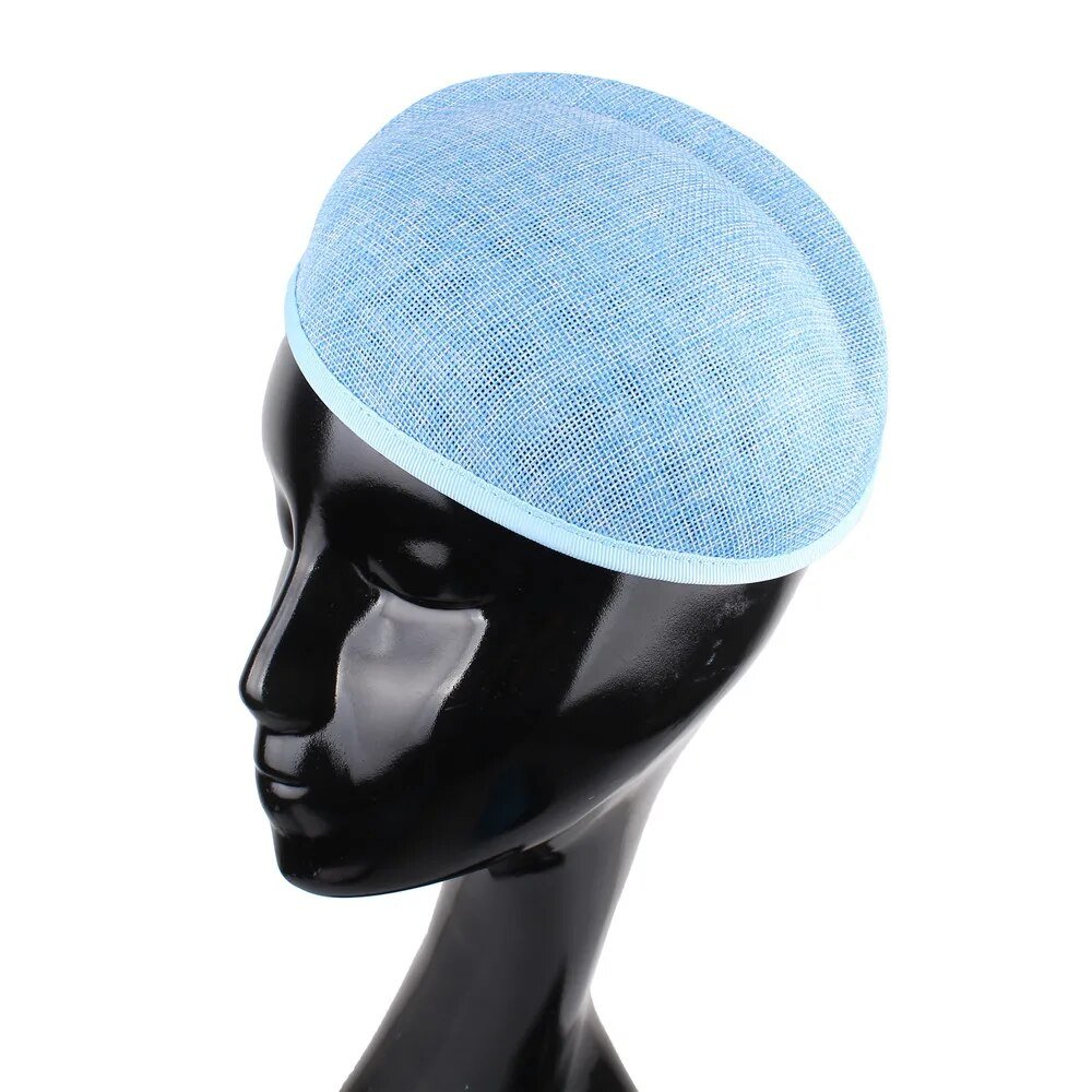 Imitation Sinamay Brimless Hat - Kelly Obi New York