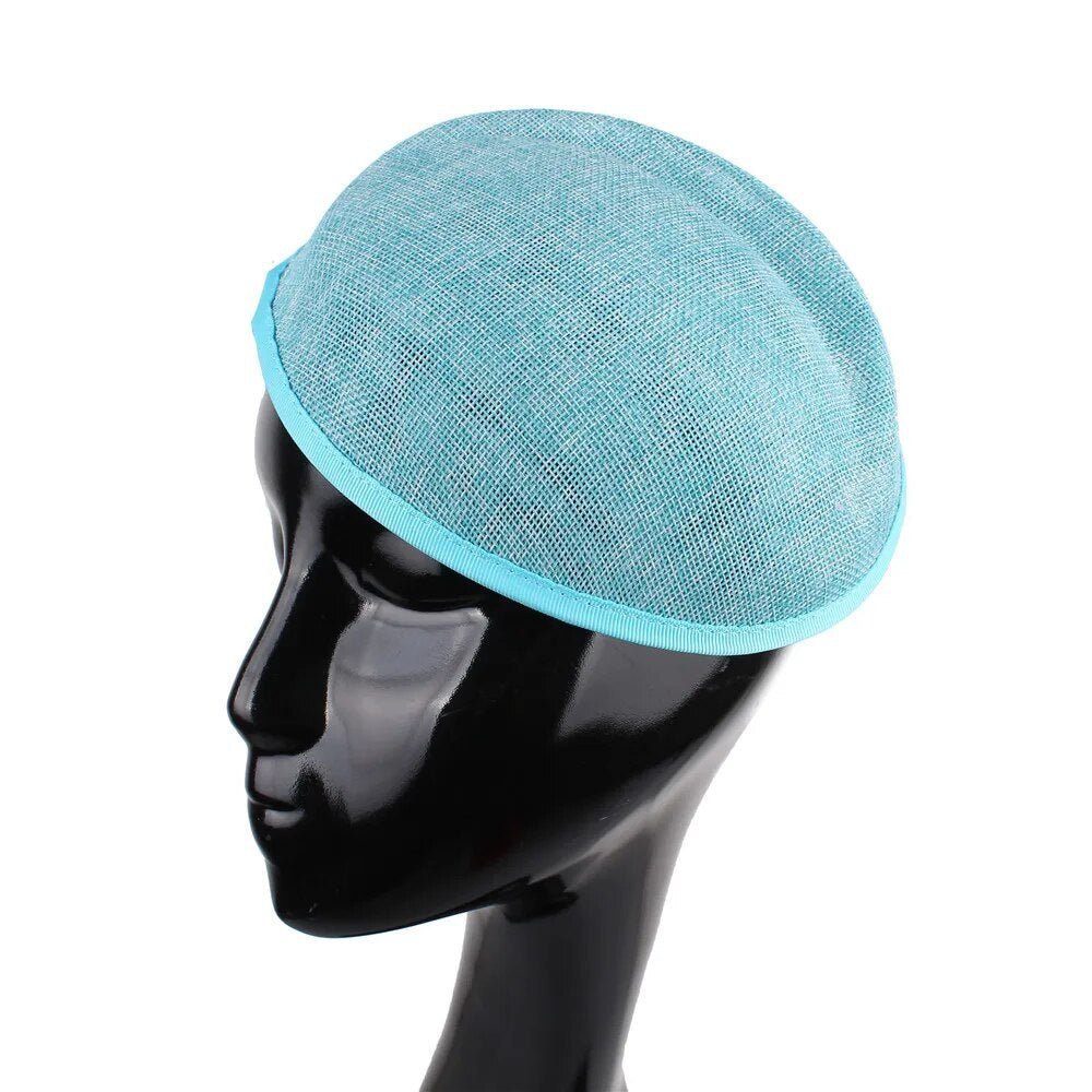 Imitation Sinamay Brimless Hat - Kelly Obi New York