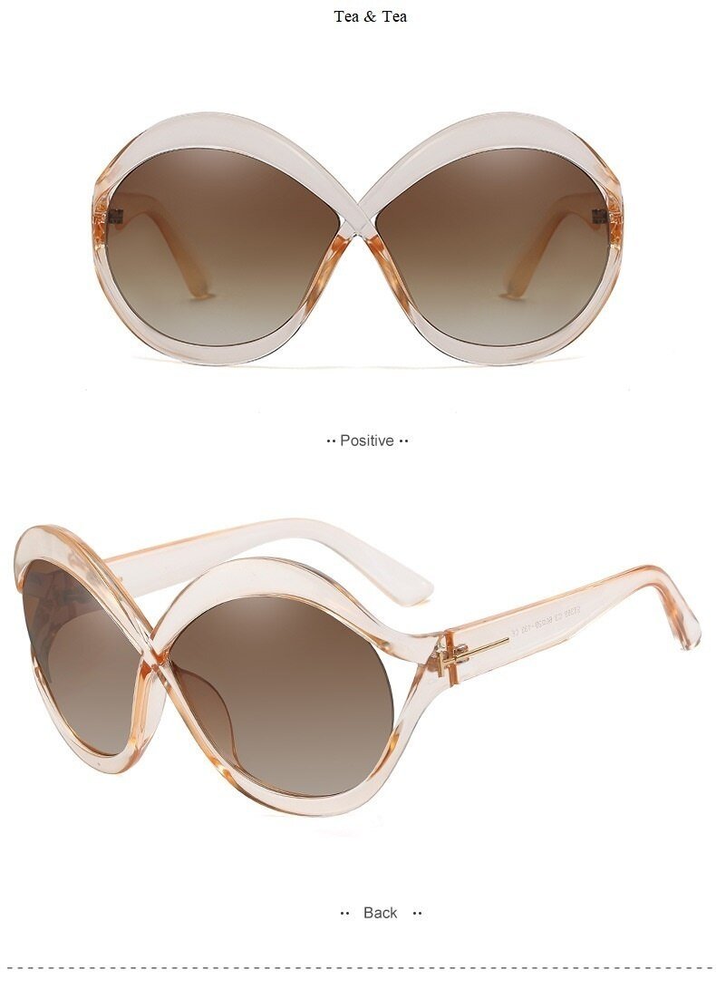 Infinity Oversized Cat Eye Sunglasses - Kelly Obi New York