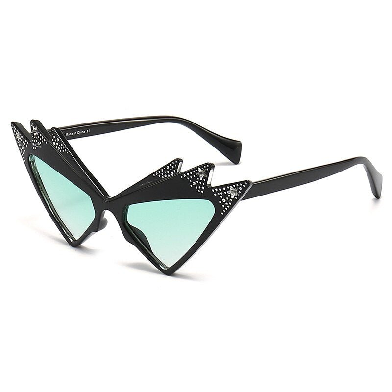 Irregular Butterfly Cat Eye Sunglasses - Kelly Obi New York