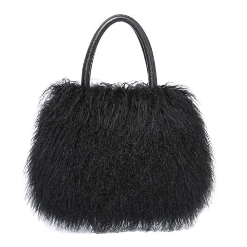 Large Capacity Fur Bag - Kelly Obi New York