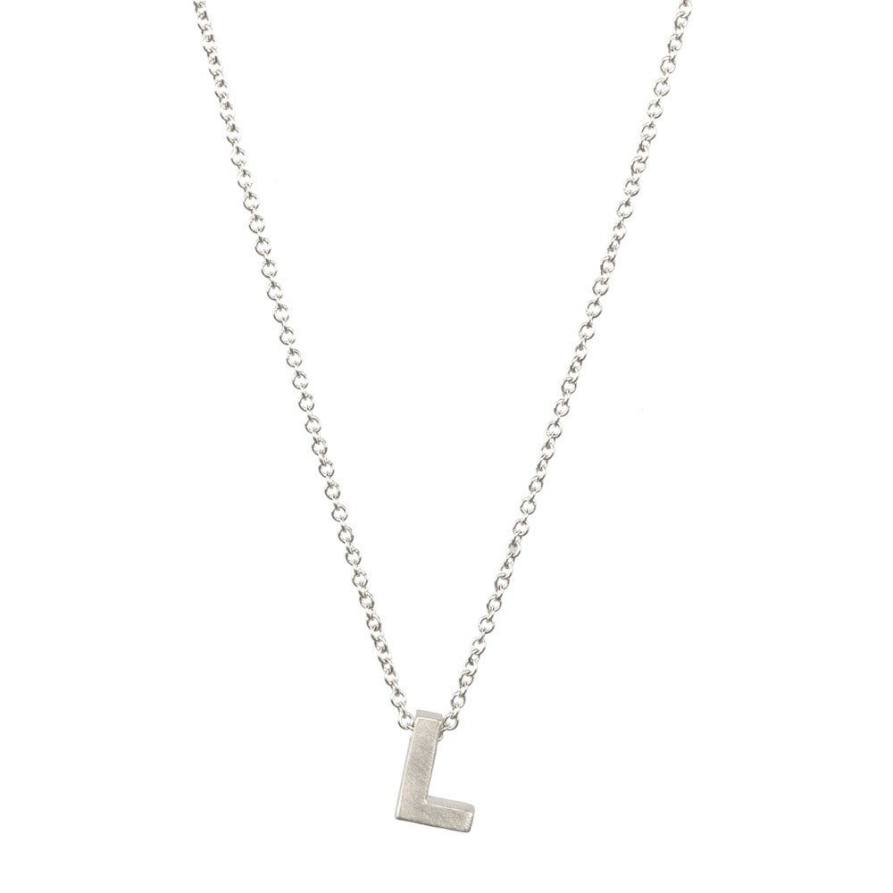 Letter Pendant Necklace - Kelly Obi New York