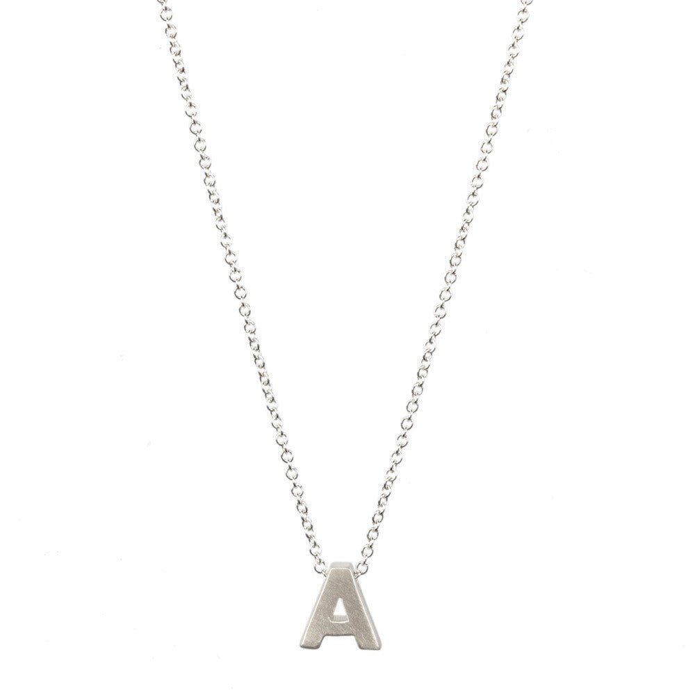 Letter Pendant Necklace - Kelly Obi New York