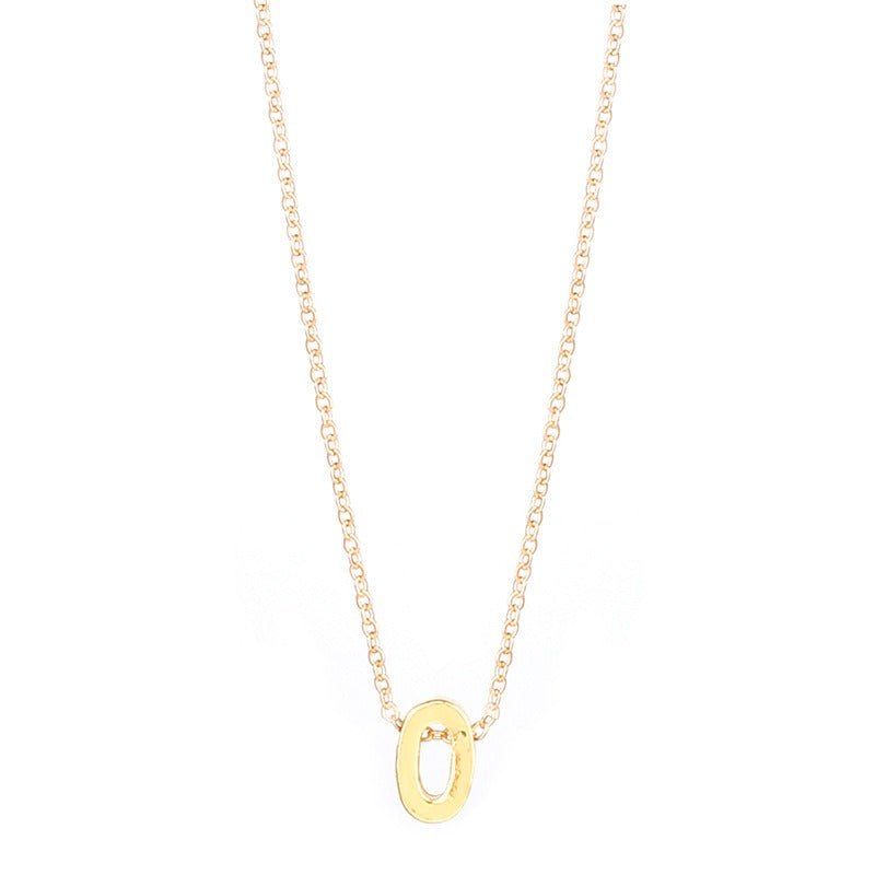 Letter Pendant Necklace - Kelly Obi New York