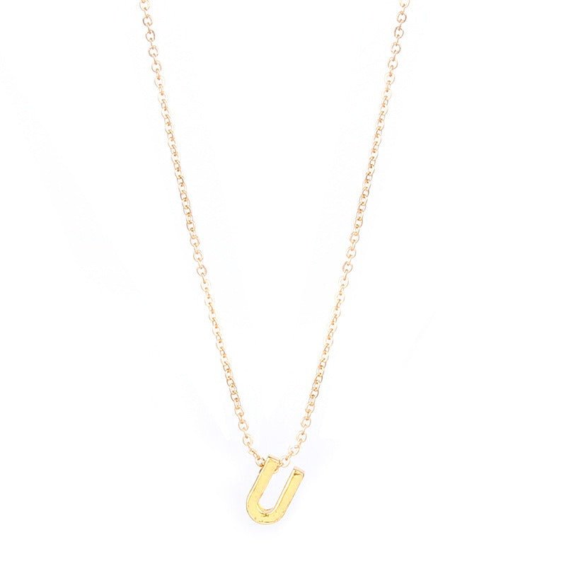 Letter Pendant Necklace - Kelly Obi New York