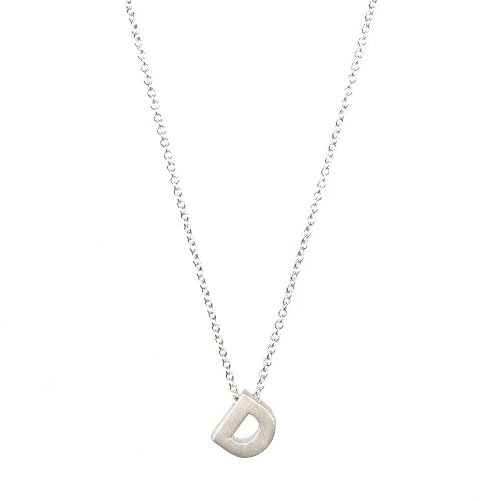 Letter Pendant Necklace - Kelly Obi New York