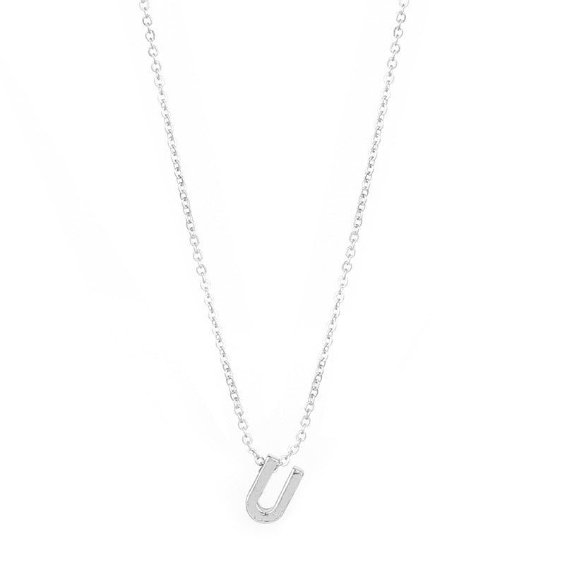 Letter Pendant Necklace - Kelly Obi New York