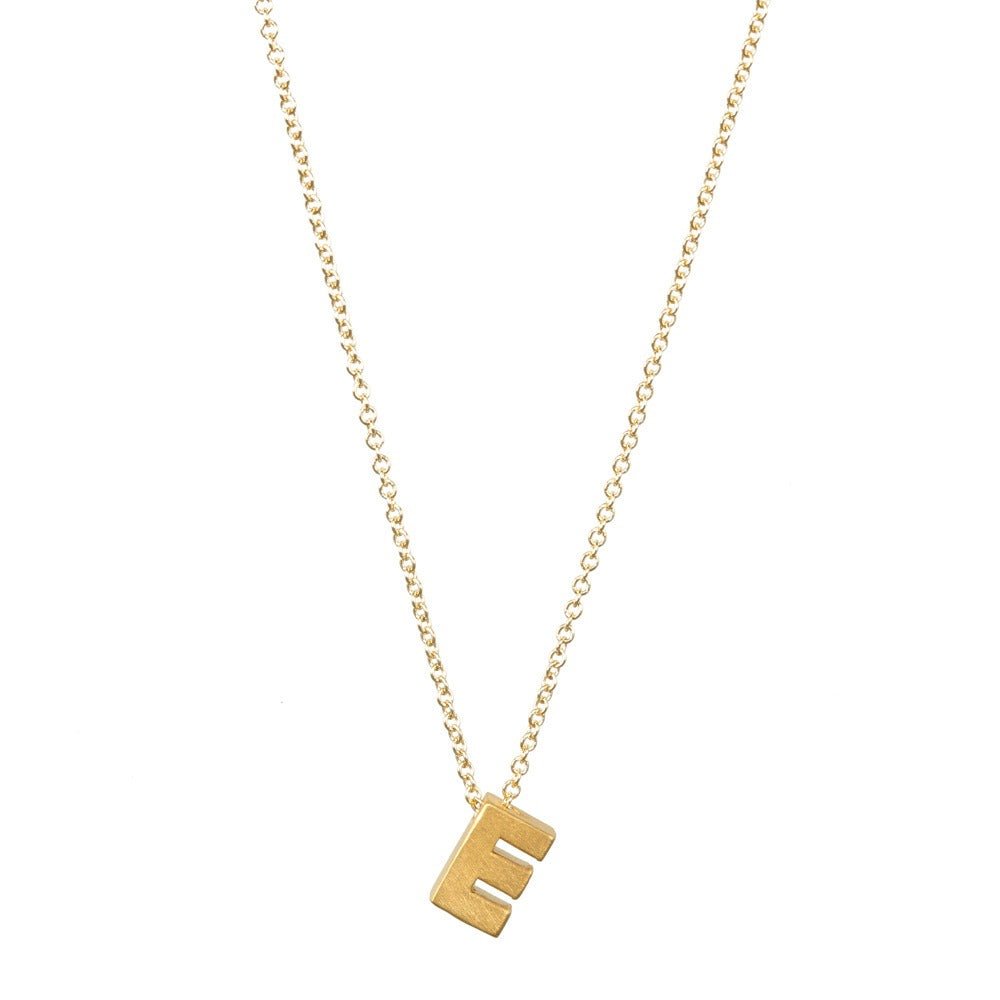 Letter Pendant Necklace - Kelly Obi New York