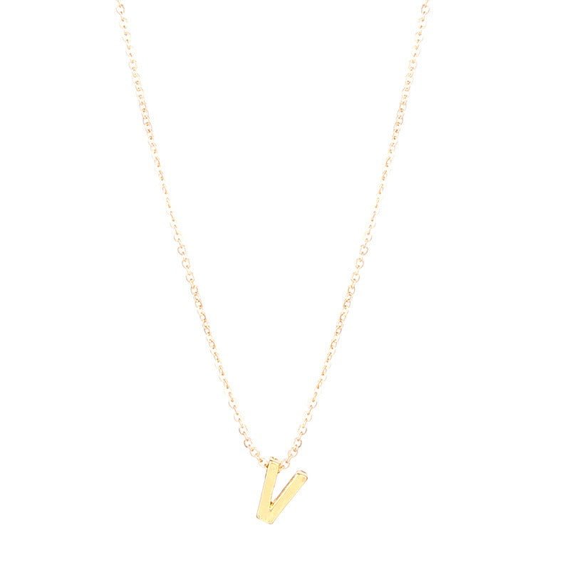 Letter Pendant Necklace - Kelly Obi New York