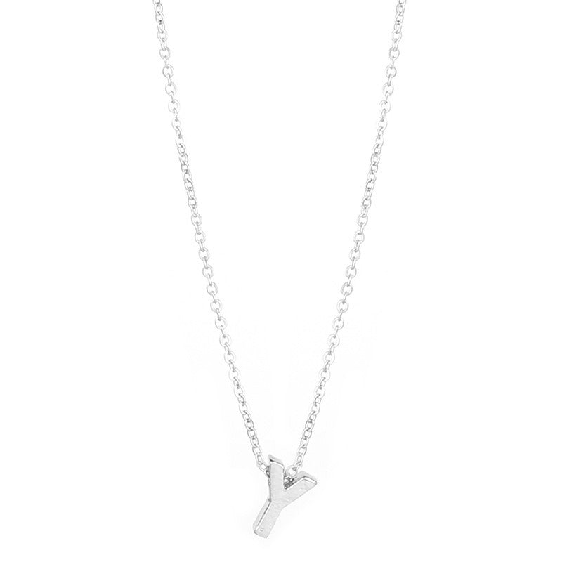 Letter Pendant Necklace - Kelly Obi New York