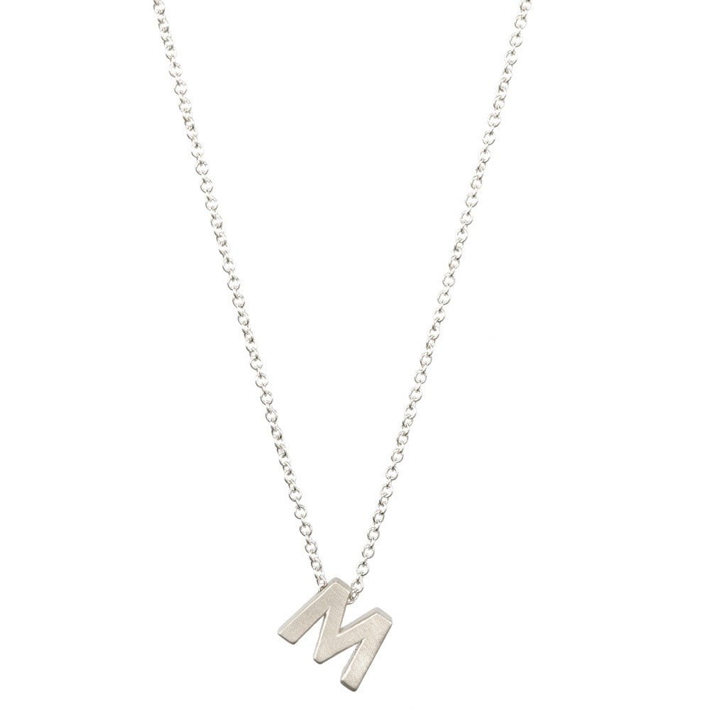 Letter Pendant Necklace - Kelly Obi New York