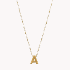 Letter Pendant Necklace - Kelly Obi New York