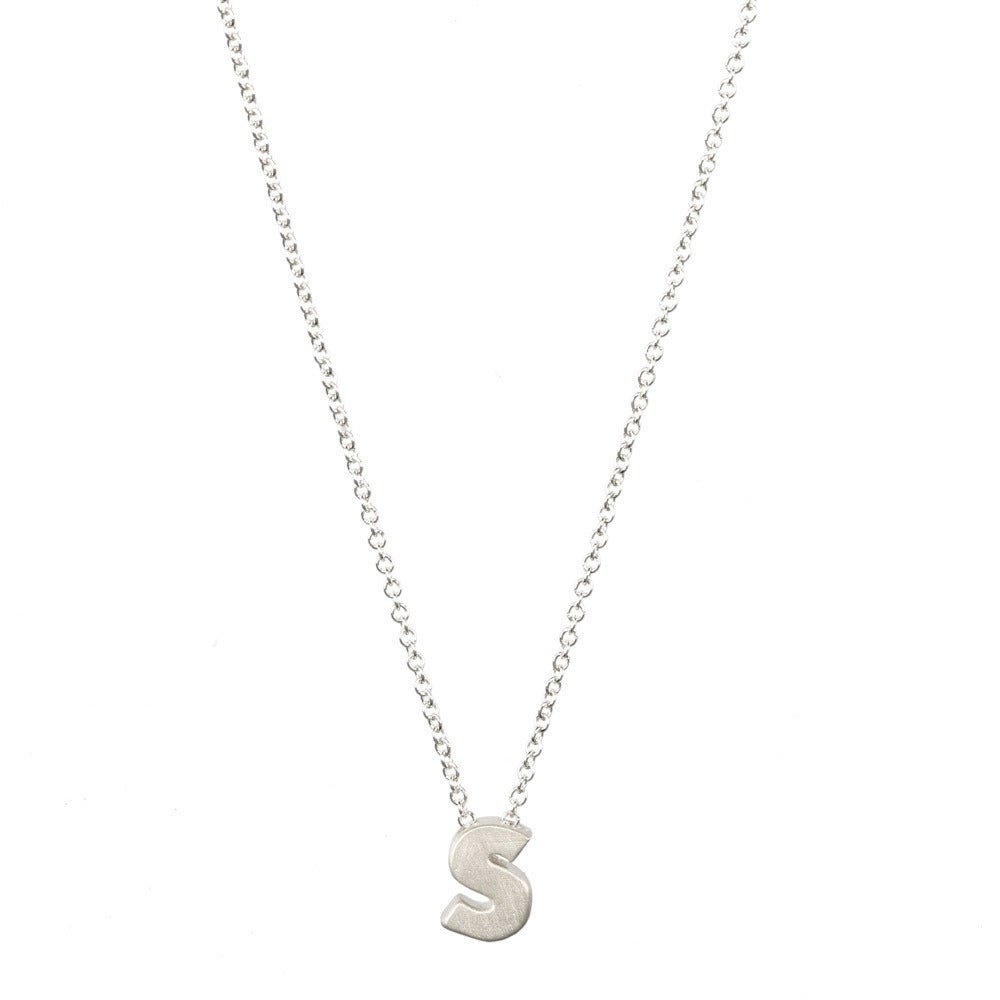 Letter Pendant Necklace - Kelly Obi New York