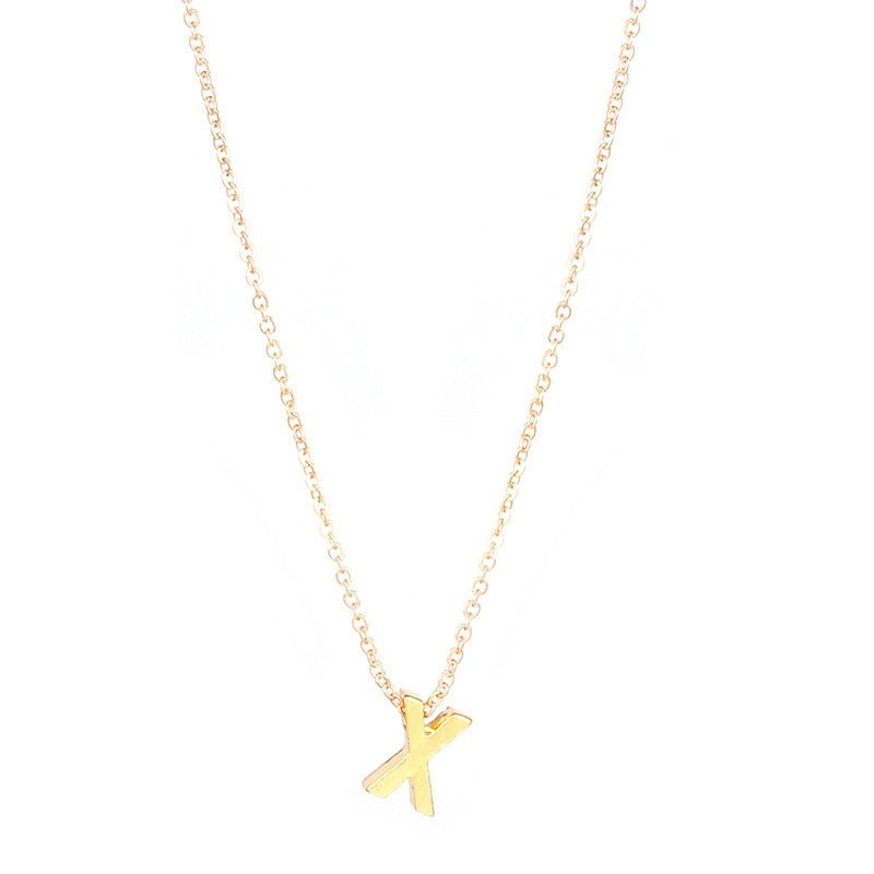 Letter Pendant Necklace - Kelly Obi New York