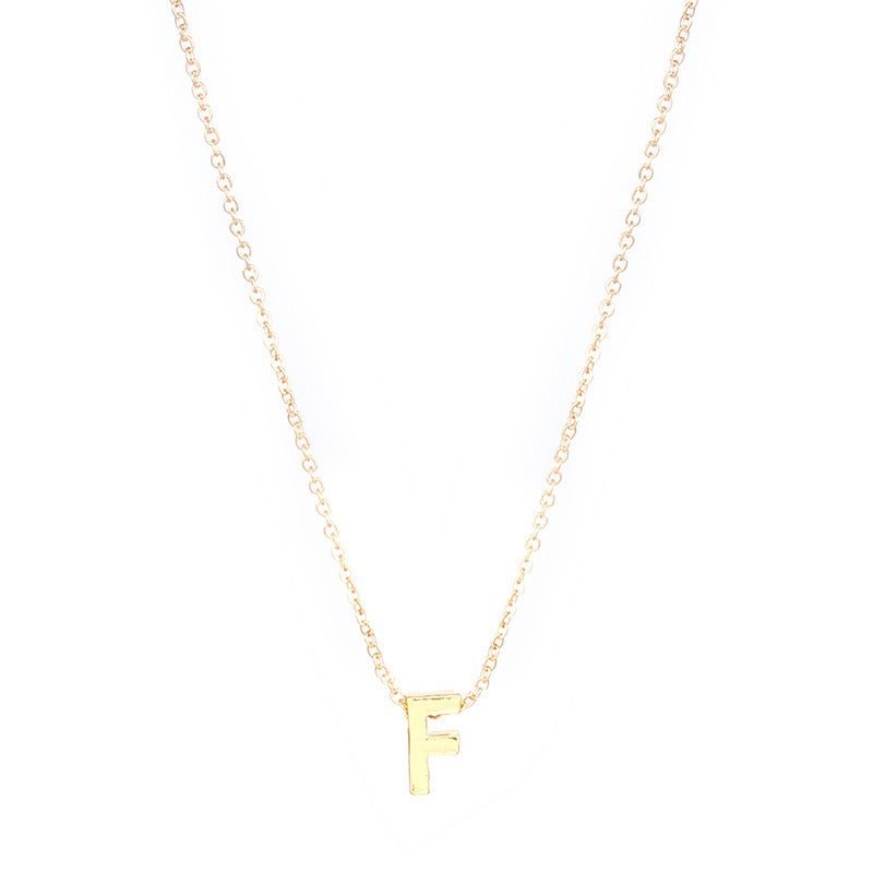 Letter Pendant Necklace - Kelly Obi New York