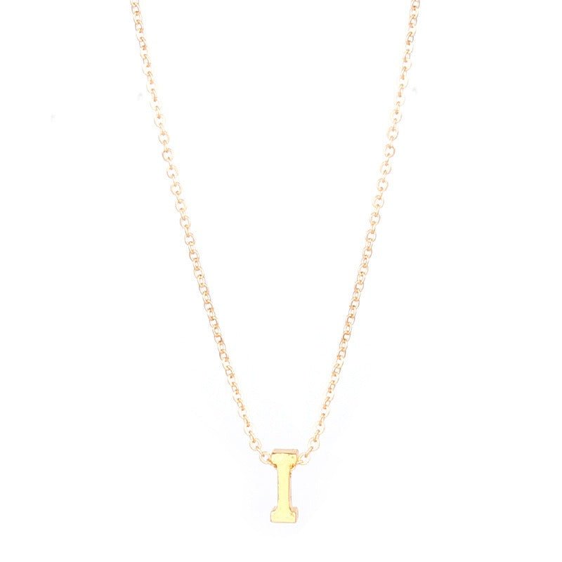 Letter Pendant Necklace - Kelly Obi New York