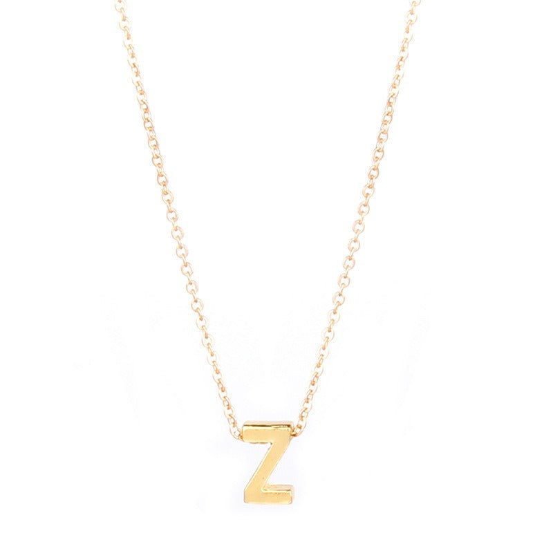 Letter Pendant Necklace - Kelly Obi New York