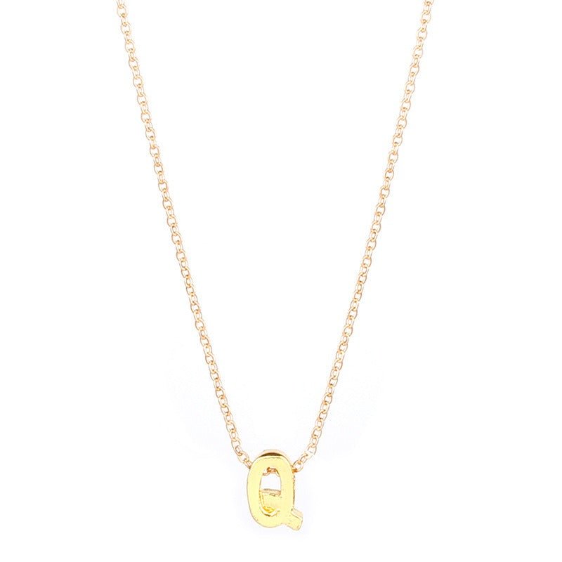 Letter Pendant Necklace - Kelly Obi New York