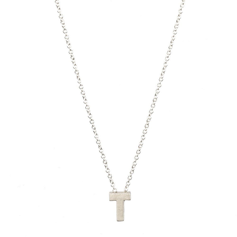 Letter Pendant Necklace - Kelly Obi New York