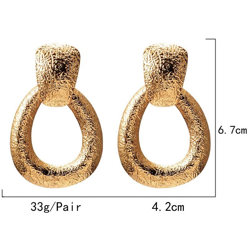 Loop Drop Earrings - Kelly Obi New York