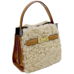 Petite Fluffy Wool Double Bag - Kelly Obi New York