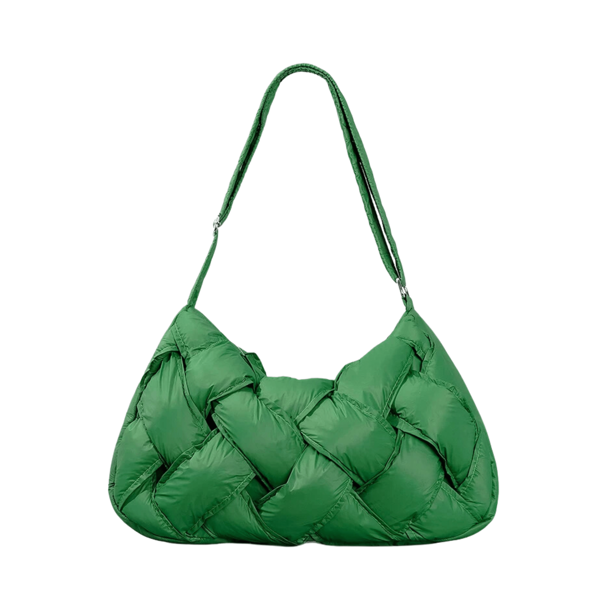 Puffy Weave Shoulder Bag - Kelly Obi New York