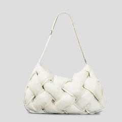 Puffy Weave Shoulder Bag - Kelly Obi New York