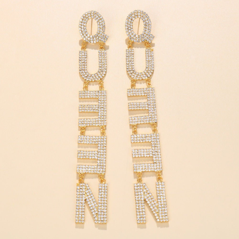 QUEEN Earrings - Kelly Obi New York