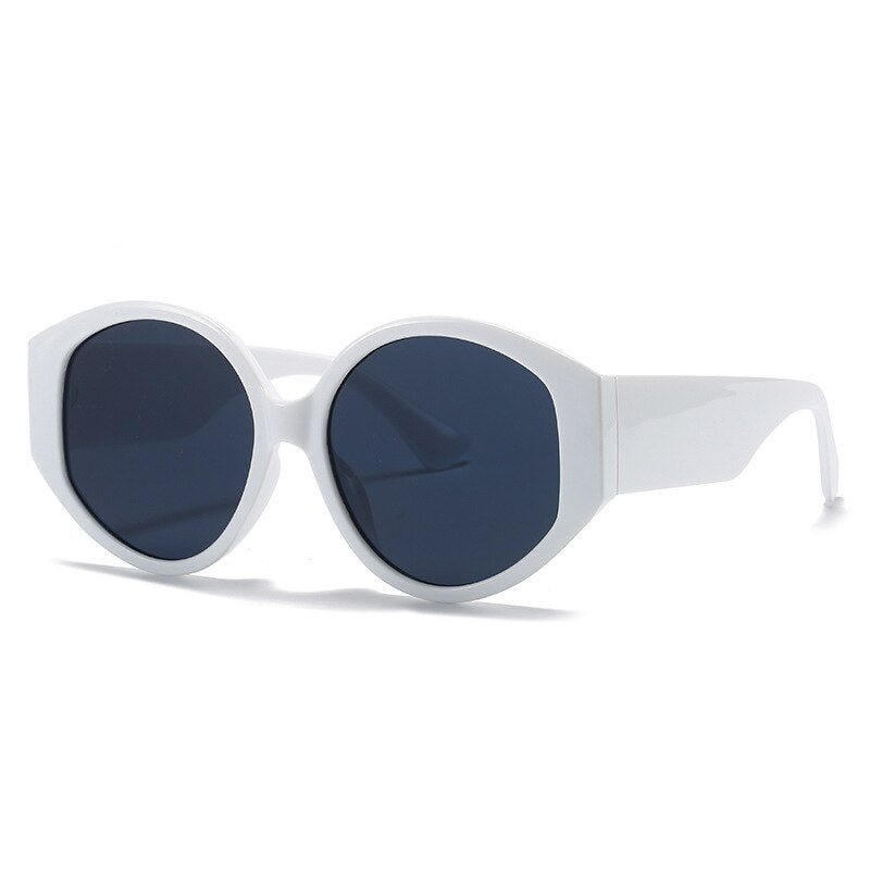 Retro Round Gradient Sunglasses - Kelly Obi New York