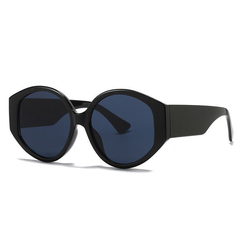 Retro Round Gradient Sunglasses - Kelly Obi New York