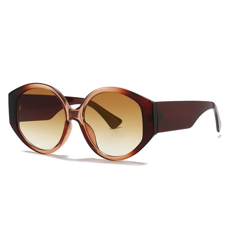 Retro Round Gradient Sunglasses - Kelly Obi New York