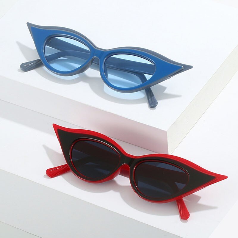 Retro Two-Tone Cat Eye Sunglasses - Kelly Obi New York