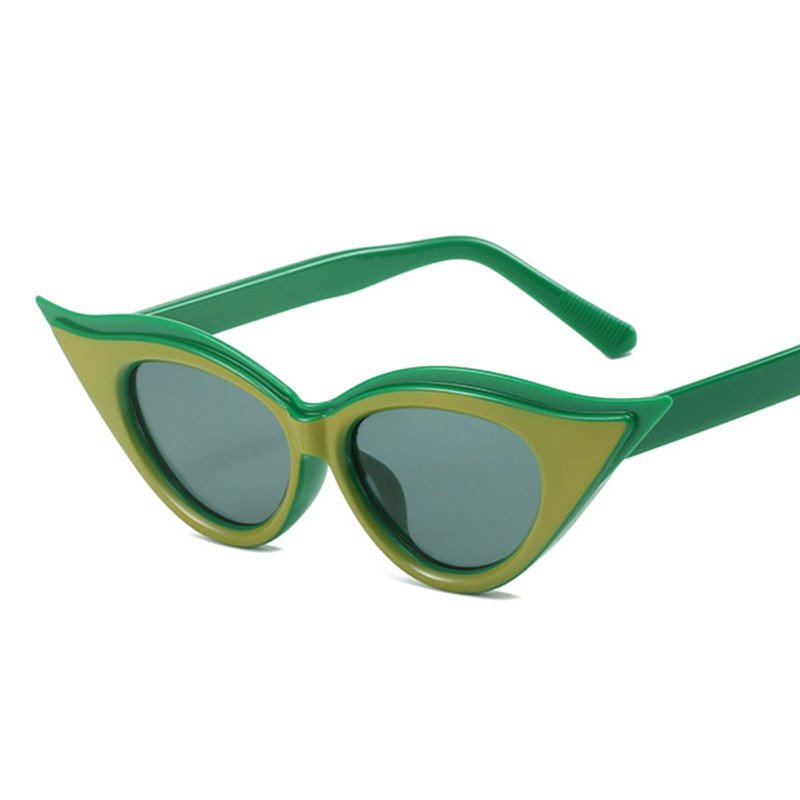 Retro Two-Tone Cat Eye Sunglasses - Kelly Obi New York