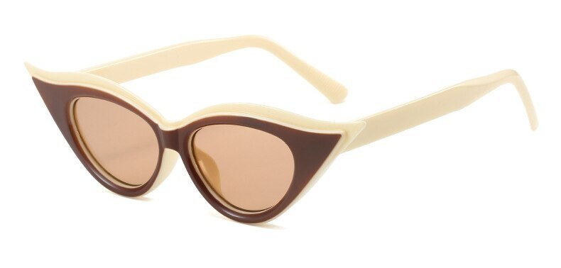 Retro Two-Tone Cat Eye Sunglasses - Kelly Obi New York