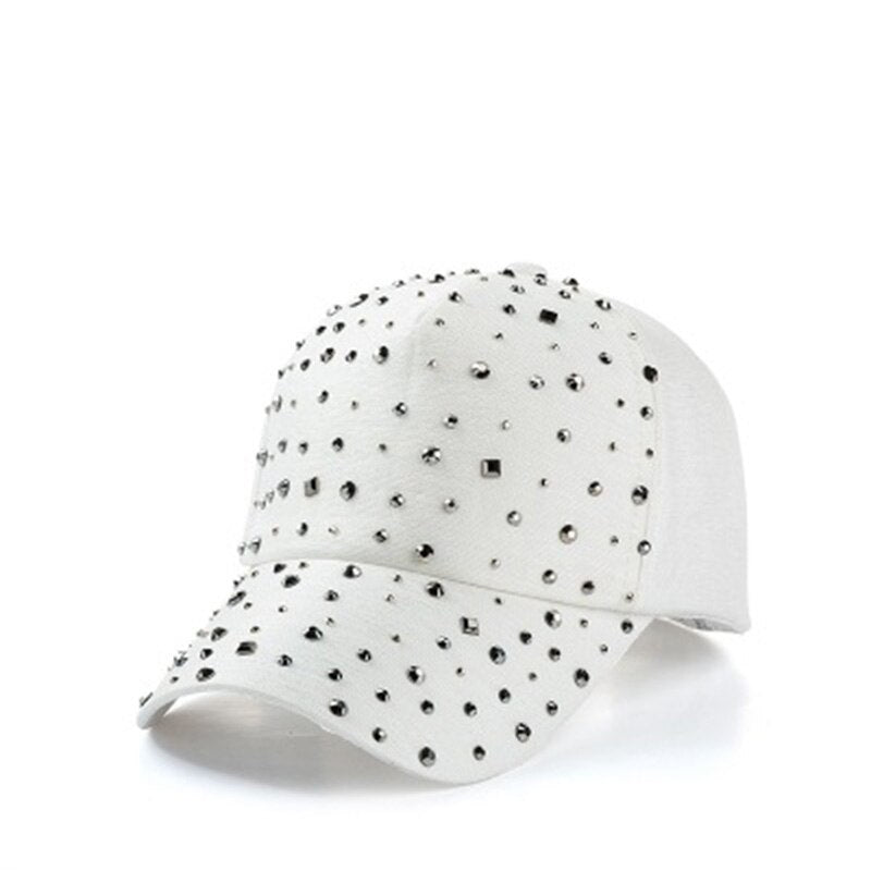 Rhinestone Adjustable Unisex Cap - Kelly Obi New York