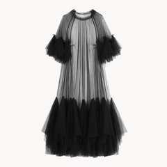 Seethrough Tulle Dress - Final Sale - Kelly Obi New York