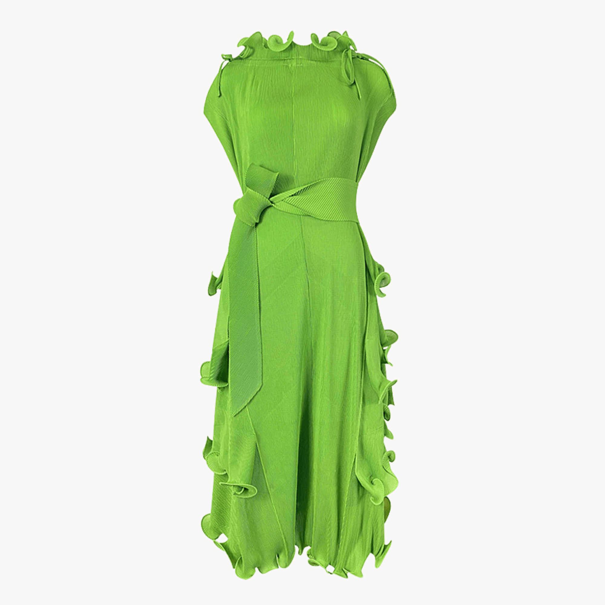 Shahina Pleated Dress - Kelly Obi New York