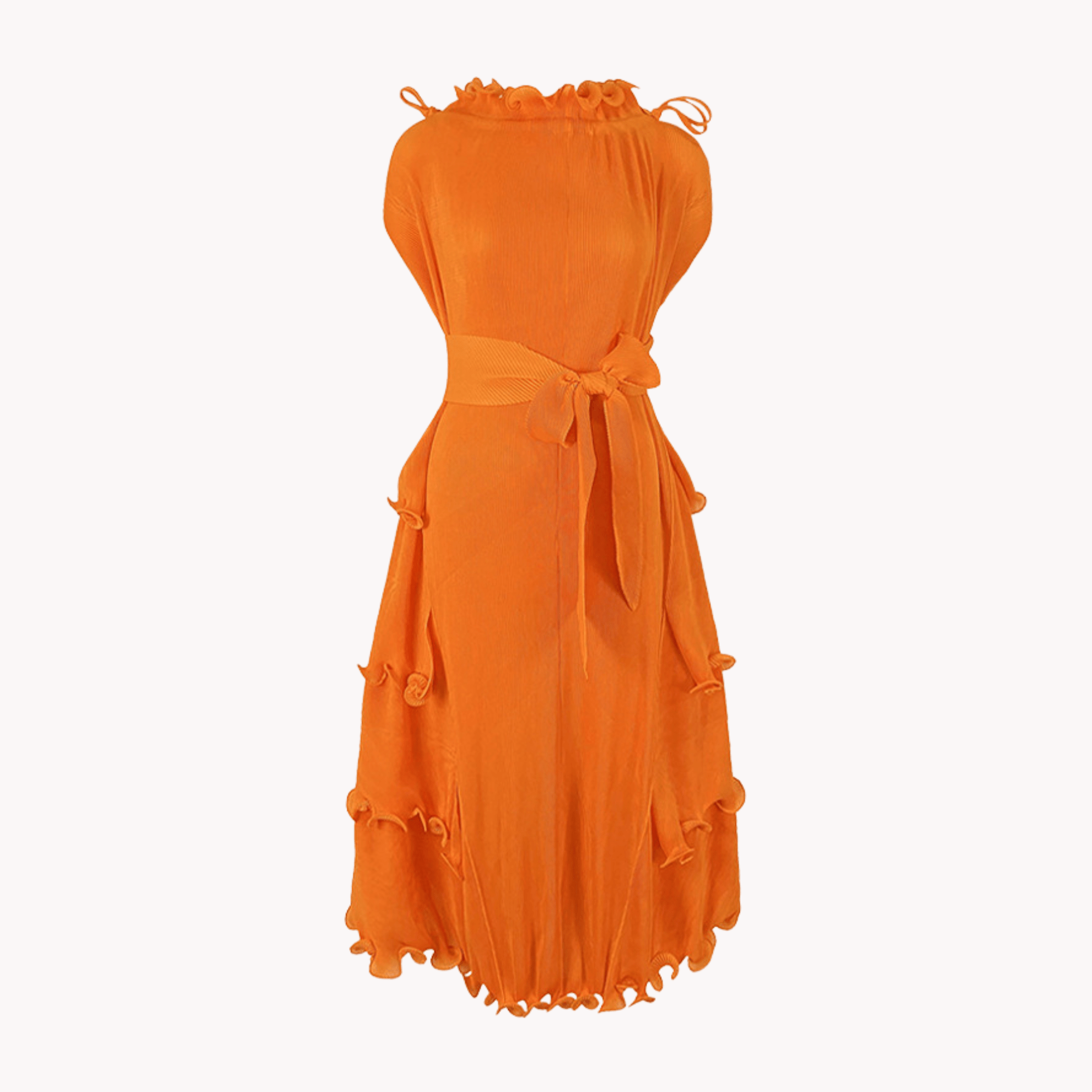 Shahina Pleated Dress - Kelly Obi New York