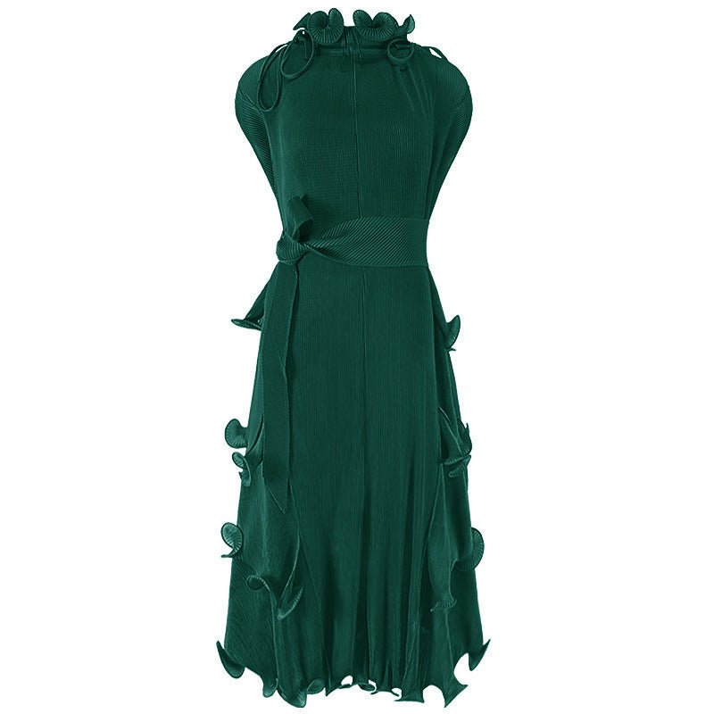 Shahina Pleated Dress - Kelly Obi New York