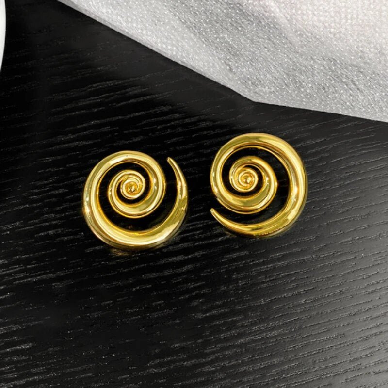 Spiral Earrings - Kelly Obi New York