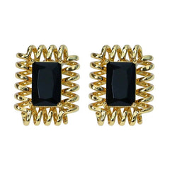 Swirl Stud Earrings - Kelly Obi New York